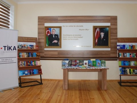 Universitetdə Nuru Paşa adına Kitabxana açıldı - FOTO