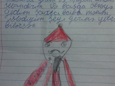 II sinif şagirdindən Şaxta babaya məktub – “Mən istəyirəm ki, başqa ölkəyə gedim”