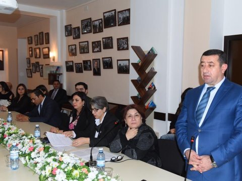 Universitetdə Həmrəylik Günü ilə bağlı toplantı