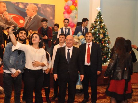 Lənkəran Dövlət Universitetində “Yeni il karnavalı” - FOTO  