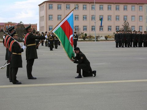Zabit hazırlığı kursunu bitirən məzunlara sertifikatlar verildi - FOTOLAR