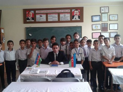 Gənc idman müəlliminin \