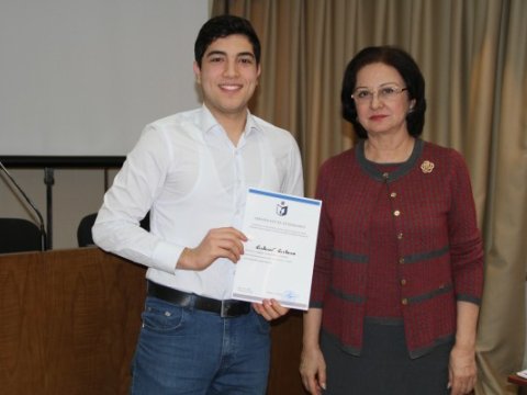 Tələbə və gənc müəllimlərimiz sertifikatlar alıblar - FOTO