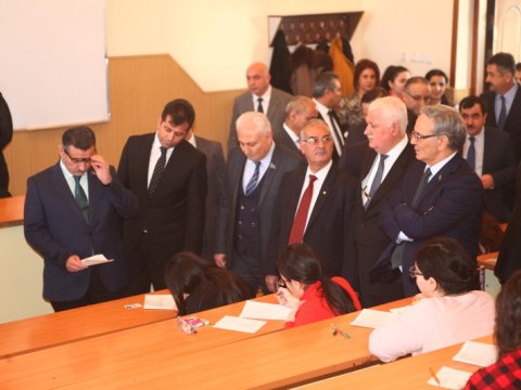 İctimaiyyət nümayəndələri BDU-da imtahan prosesini izləyib  