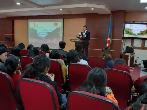 Vyetnamın Honoy Universitetində 20 yanvar faciəsi ilə bağlı tədbir keçirildi