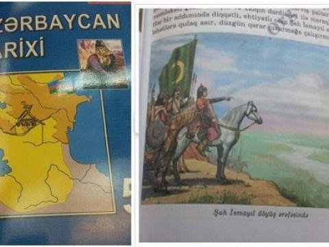 Səfəvi  bayrağı  Azərbaycan tarixi dərsliyində səhv göstərilib? – Tarixçidən izah – FOTO  