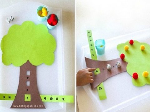 Uşaqlara riyaziyyatı evdəki əşyalarla öyrədə bilərsiz - Maraqlı üsullar