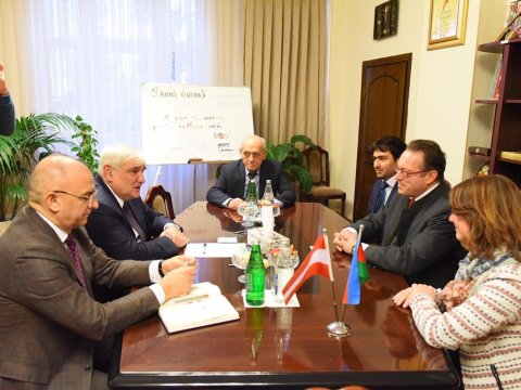 Rektor Azərbaycanla Avstriya arasında təhsil əlaqələrini müzakirə etdi