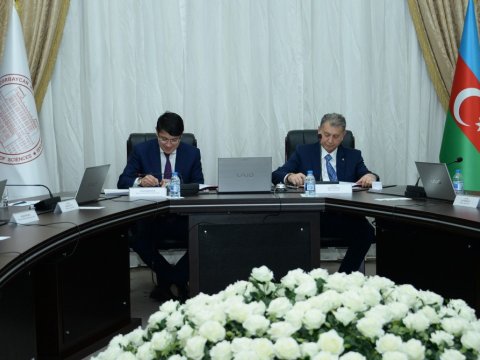 AMEA ilə Diaspor Komitəsi arasında anlaşma memorandumu imzalandı - FOTO
