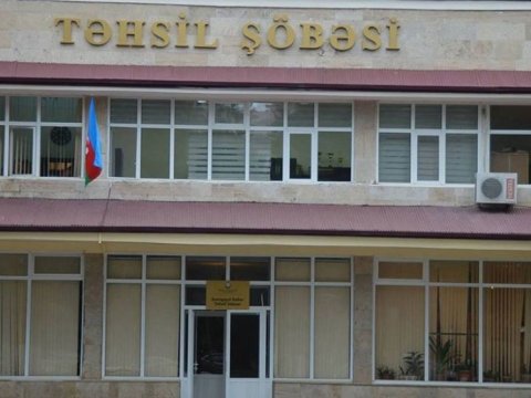 Məktəb direktoru təhsil şöbəsinə müdir təyin olundu