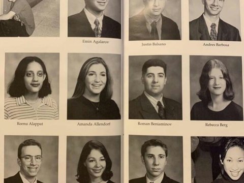 Emin məktəb albomunu paylaşdı - FOTO