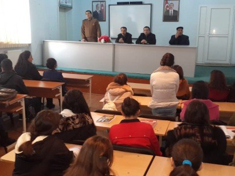 Şagirdlər fövqəladə vəziyyətdə necə davranmağı öyrəndi