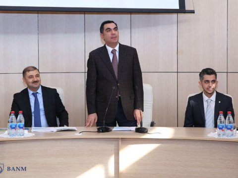 Azərkosmos Bakı Ali Neft Məktəbində seminar keçirdi  