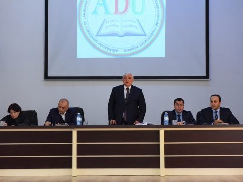 Universitetin kollektivi ölkə Prezident İlham Əliyevə təşəkkür etdi