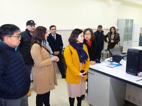 Koreyalı alimlər Azərbaycana gəlib