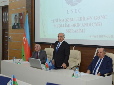UNEC-in gənc müəllimləri and içdi  