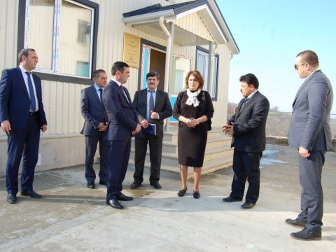 Nazirinin müavini Masallıda bir neçə məktəbə baş çəkib - FOTOLAR    