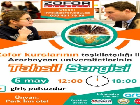 Azərbaycan universitetlərinin təhsil sərgisi keçiriləcək