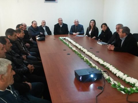 ADAU  alimləri Şəmkirdə  təlim  keçdi