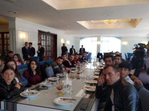 Komitə sədri Gürcüstanda təhsil alan ahıska türkləri ilə görüş olub - FOTO