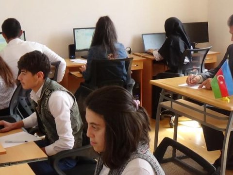 Cocuq Mərcanlı şagirdləri üçün ödənişsiz sınaq imtahanları keçirilib