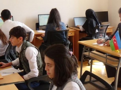 DİM Cocuq Mərcanlıda ödənişsiz sınaq imtahanı keçirdi