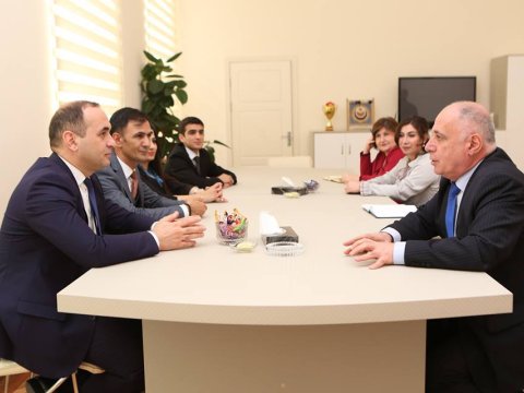Azərbaycan İlahiyyat İnstitutunun rektoru LDU-da olub - FOTO  