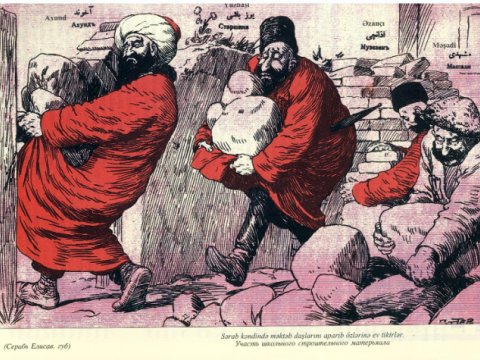 “Molla Nəsrəddin”dən başlayan incəsənət – Bir-birindən maraqlı karikaturalar