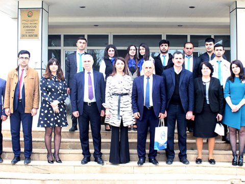 Azərbaycan Universitetinin kollektivi cəbhə bölgəsinə səfər edib - FOTOLAR