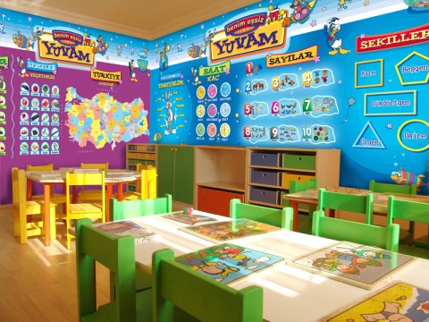 Müəllimlərin diqqətinə: Az xərclə yüksək sinif dizaynı 