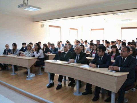 Naxçıvanın ali təhsil müəssisələrində startaplar ilə bağlı maarifləndirici tədbirlər təşkil olunub