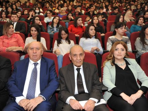 BMU-da Nəsiminin 650-illik yubileyi qeyd olunub - FOTO