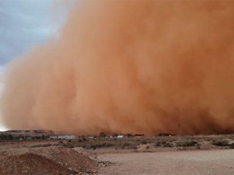  Qum qasırğası İranı «uçurur» - Məktəblər bağlandı   