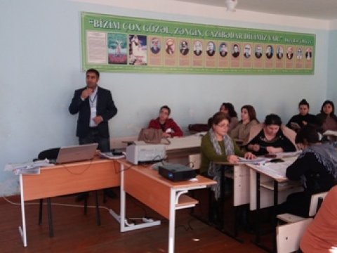 Məcburi köçkün məktəblərində elektron xidmətlər təbliğ ediləcək