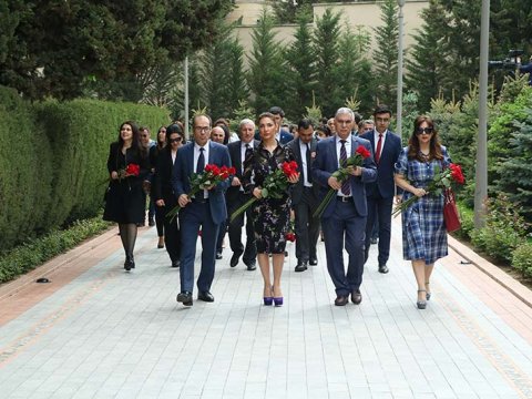 Azərbaycan Universitetində ümummilli lider Heydər Əliyevin xatirəsi anılıb