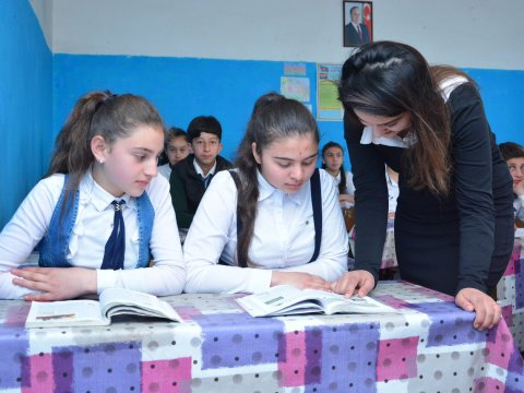 Ermənistanla sərhəd məktəbdə işləyən gənc müəllim:“Bu gün imtahan verəcək yalnız 1 abituriyentim var”