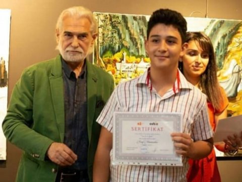 Bakı məktəblisi beynəlxalq rəsm müsabiqəsinin qalibi olub  