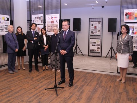 Təhsil naziri İtaliya – Azərbaycan Dizayn Mərkəzinin açılışında - FOTO