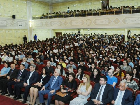 Bakı Dövlət Universitetində 28 May - Respublika Günü qeyd edilib  
