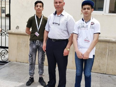 Qəzalı məktəbdə oxusa da, olimpiadada qızıl medal qazandı - FOTO