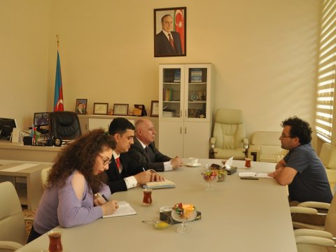 Çexiyanın Azərbaycandakı səfirliyinin  nümayəndəsi LDU-da olub