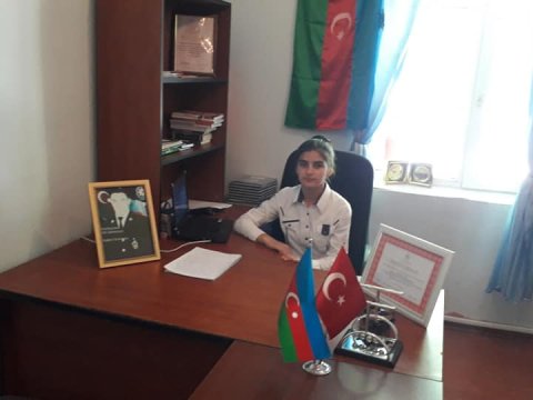 Uşaqlar günü ilə əlaqədar məktəbi şagirdlər idarə etdi - FOTOLAR