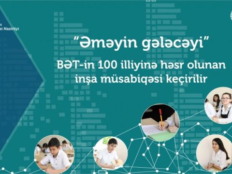 Məktəblilər arasında “Əməyin gələcəyi” mövzusunda inşa müsabiqəsi keçirilib