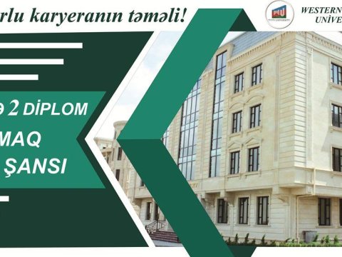 İki ilə iki diplom almaq şansı