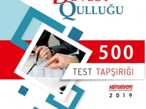 Dövlət qulluğuna hazırlaşmaq istəyənlər üçün yeni toplu nəşr olundu