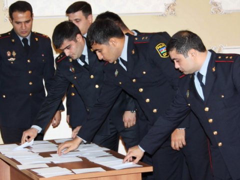 Polis Akademiyasına qəbul elan edildi  