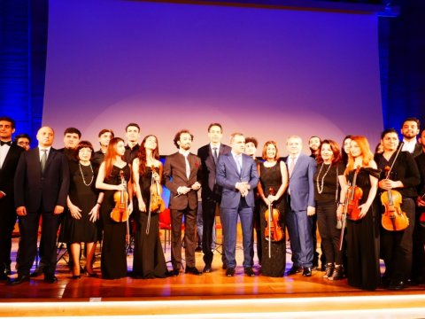 Parisdə UNESCO-nun baş qərargahında BDU-nun 100 illiyi qeyd olunub - FOTO
