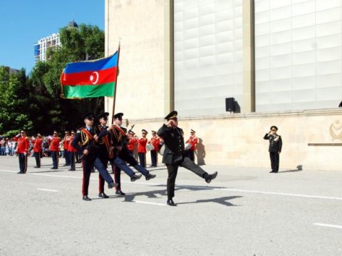 Cəmşid Naxçıvanski adına Hərbi Liseyin məzunlarının növbəti buraxılışı keçirilib