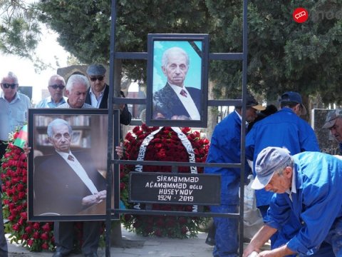 Şirməmməd Hüseynovun dəfnindən FOTOLAR  