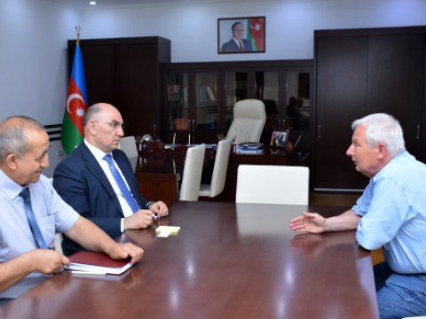 Rasim Əliquliyev Polşa Milli Nüvə Tədqiqatları Mərkəzinin rəhbəri ilə görüşüb 